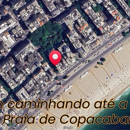 Excelente Apartamento A 1Min Da Praia De Copacabana Rio de Janeiro Luaran gambar