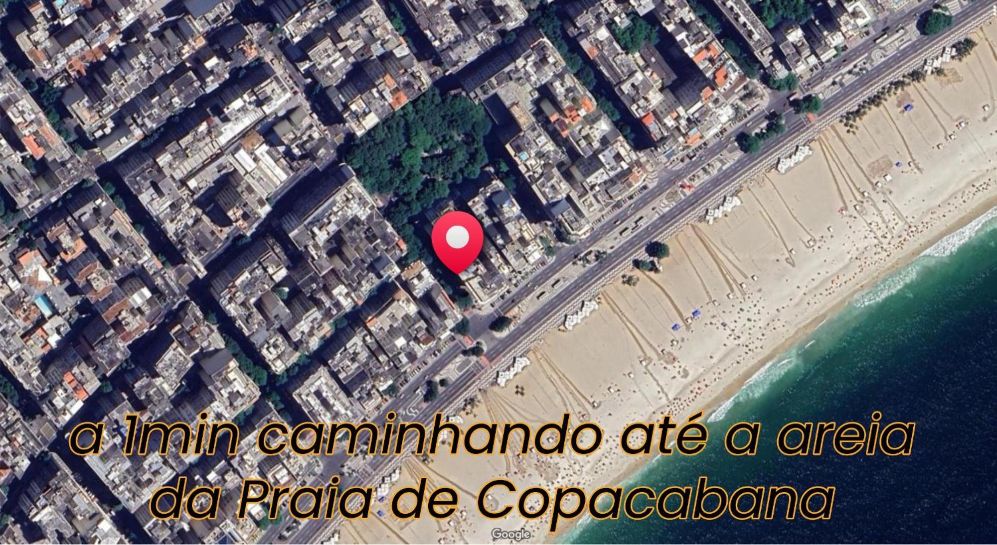Excelente Apartamento A 1Min Da Praia De Copacabana Rio de Janeiro Luaran gambar